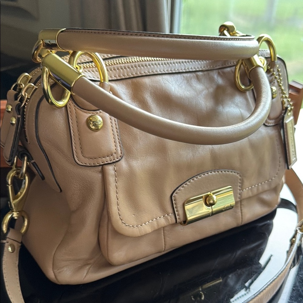 Coach Vintage Leather Satchel Bag in Caramel - Picture 2 of 16